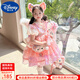 迪士尼（Disney）童裝洛麗塔公主裙女童夏季連衣裙2025新款兒童裙子玲娜貝兒禮服裙 短袖玲娜貝爾裙子+裙撐 100 建議2~3歲（ 90-100cm）