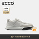 愛步（ECCO）休閑鞋女 2025新款百搭平底鞋簡約球鞋板鞋德訓(xùn)鞋 街頭272833 灰白色/白色27283350153 37