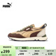 彪馬（PUMA）【復古跑鞋】透氣輕便慢跑鞋男女休閑鞋RIDER FV387672 駝色-咖啡棕-雪白色-44 41