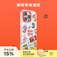 PopSockets【零食天堂·手機殼】Hello Kitty合作蘋果手機殼磁吸iPhone16promax手機保護全包鏡面透明手機殼 美味零食漫游【透框】 iPhone 16 Pro Max