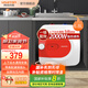 阿詩丹頓小廚寶6.8升/10升 上出水下出水儲水式即熱式電熱水器廚寶廚房小型熱水器家用KX06 6.8L 2000W 上下出水通用安裝