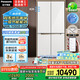松下（Panasonic）【國家補(bǔ)貼20%】大海豹PLUS家用雙開門冰箱十字門575升對(duì)開四門零嵌入式一級(jí)能效凈味NR-EW58CGB-W