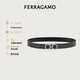 菲拉格慕（Ferragamo）男士雙面可調(diào)式GANCINI腰帶 0724127_C_105（禮物送男友）
