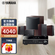 雅馬哈（YAMAHA）NS系列 木質(zhì)音箱套裝 家庭影院 5.1壁掛音響 環(huán)繞中置 RX-V385+P51+SW050胡桃木（5.1）