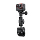 TELESIN(泰迅)action4/5pro摩托車(chē)支架適配insta360 acepro2/x5配件運動(dòng)相機gopro13 12自行車(chē)支架 萬(wàn)向球頭騎行夾