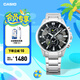 卡西歐（CASIO）EDIFICE EFR-303系列男士士手表 時尚防水休閑商務男士手表 EFR-303D-1AVUPR商務