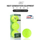 RECELL-ING & CEILING高品質(zhì)RC匹克球洞洞球40孔室外室內(nèi)用匹克球?qū)I(yè)比賽用匹克球 匹克球3顆裝