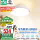 雷士（NVC）無葉風(fēng)扇燈 隱形吊扇燈客廳臥室餐廳兒童房 寶寶風(fēng) 舒適光 送遙控 【高顯指/無極調(diào)光】83瓦Pro