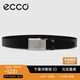 愛(ài)步（ECCO）男士商務(wù)休閑皮帶金屬扣正裝腰帶9105889黑色120cm禮盒裝七夕