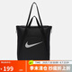 耐克（NIKE）男女單肩包 運(yùn)動(dòng)托特包拎包手提包休閑包DR7217-010 黑