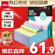 得力（deli）【缺頁(yè)十倍賠】珊瑚海四聯(lián)三等分不撕邊針式電腦打印紙 彩色(白紅藍(lán)黃)送貨單 1000頁(yè)241-4-1/3C