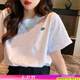 耐克（NIKE）女裝男裝短袖 25夏季新款運(yùn)動服透氣休閑服寬松上衣女T恤休閑短袖 全棉親膚/主推/經(jīng)典小logo M (170/88A)