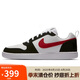 耐克NIKE男休閑鞋COURT BOROUGH新年紅運(yùn)動(dòng)鞋838937-102黑白/紅42.5