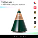 trettitre TTT | TreSound1 三分頻HiFi藍(lán)牙音箱 3T音響時(shí)尚HiFi家用 青山