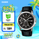 卡西歐（CASIO） MTH-5001L情侶簡約時尚休閑防水手表 商務(wù)男士手表【學(xué)生手表】 MTH-5001L-1APR