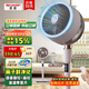 夏普【新品】空氣循環(huán)扇家用3D立體電風扇暴風落地扇直流32檔變頻智能語音搖頭電扇大風力風 國家補貼 【語音控制】真3D循環(huán)送風PJ-CD614A