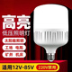 12V36V48V60伏低壓燈led燈泡超亮節(jié)能燈泡家用e27螺口夜市地?cái)偀?白 12V（12伏）100W