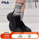 FILA 斐樂(lè)官方帆布鞋女鞋LAVA胖胖底厚增高鞋2025春夏板鞋休閑小白鞋