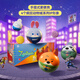 迪士尼（DISNEY）瘋狂動(dòng)物城系列中秋禮盒紅豆沙綠豆廣式月餅中秋節(jié)糕點(diǎn)禮品320g