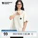 Dangerous people薛之謙dsp口袋貼布時尚百搭基礎(chǔ)潮流圓領(lǐng)短袖T恤 米白 M