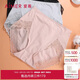 愛慕內(nèi)衣美棉KIKI褲棉氨綸純色性感女士高腰三角褲女式內(nèi)褲??AM221662膚色170/XL