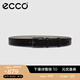 愛(ài)步（ECCO）男士皮帶 禮盒正裝中青年金屬扣腰帶 9105893 黑色910589390000 90cm