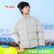 安踏兒童羽絨服男女大小童2024冬季加絨保暖戶外羽絨外套A72446902