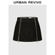 UR2025秋季新款女裝丹寧回潮設計感超短款牛仔半裙UYV850130