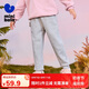 迷你巴拉【加絨蹦蹦褲】女童保暖秋冬褲子寬松長(zhǎng)褲