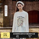 Teenie Weenie小熊長(zhǎng)袖T恤女2025年夏季新款甜美清新田園印花T恤打底衫女 象牙白 S