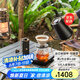 泰摩進(jìn)階手沖咖啡壺套裝 手磨咖啡機(jī)磨豆機(jī)溫控壺咖啡器具禮盒禮物 進(jìn)階型套裝-【栗子S3曜石黑】