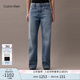 Calvin KleinJeans【復刻90系列】25春夏女士ck淺色復古直筒牛仔褲47B908G