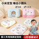 旋瓦辛德德國品牌新生兒u型枕矯正頭型枕頭嬰兒6個月以上蕎麥定型枕枕頭套 太空熊【可拆洗純棉小米定型枕】 默認 28x20x1cm