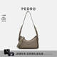 PEDRO牛皮秋千包DEMI系列單肩包腋下包斜挎包女包禮物輕奢PW2-75210163 大象灰（人氣推薦） S