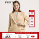 PORTS寶姿女裝 秋冬新品氣質(zhì)通勤夾克SL9J014LWE008 米駝色 S (4)