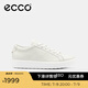 愛步（ECCO）【60周年限定款】休閑鞋女 時尚百搭簡約厚底板鞋女 柔酷219203 白色21920301007 39