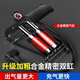 派欽腳踩汽車(chē)車(chē)載充氣泵打氣筒機械胎壓充氣筒小轎車(chē)用輪胎高壓加氣泵 贈加粗紅色雙管金屬款機械表配
