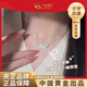中國(guó)黃金（CHINA GOLD）S銀爆閃碎碎冰五帝錢幣項(xiàng)鏈女生錢多多新年生生日送女朋友禮物 碎碎冰錢幣項(xiàng)鏈【品牌禮盒】