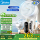 美的（Midea）空氣循環(huán)扇 電風(fēng)扇家用立式落地語音風(fēng)扇直流變頻輕音節(jié)能小風(fēng)扇抑菌凈化電扇  GDI24WG