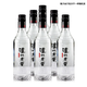 瀘州老窖黑蓋二曲純糧酒水濃香型白酒光瓶裝 42度 500mL 6瓶