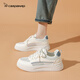 卡丹路厚底網(wǎng)鞋透氣網(wǎng)面2025新款小白鞋女款鞋子板鞋春夏季運動(dòng)休閑鞋
