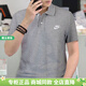 耐克（NIKE）官方短袖男裝 25夏季新款運動(dòng)服棉T恤POLO衫時(shí)尚休閑翻領(lǐng)半袖體恤 063灰色/新到貨 L 175/建議體重140斤左右