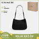 蔻馳（COACH）【品牌直供】女士中號(hào)單肩斜挎包半月包黑色CP101JIBLK