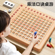 奕思瑞九九乘法口訣表背誦神器口算練習(xí)99乘除二年級小學(xué)生啟蒙數(shù)學(xué)教具