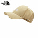 The North Face北面情侶Classic 66棒球帽運(yùn)動帽遮陽防護(hù)戶外4VSV 卡其色/LK5