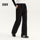 森馬（Semir）【大促福袋】休閑褲男女簡(jiǎn)約百搭長(zhǎng)褲夏季運(yùn)動(dòng)風(fēng)潮流褲子 女-J款黑色【運(yùn)動(dòng)傘兵褲】 S
