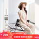 梵希蔓老錢風(fēng)亞麻套裝女2025夏季新款簡(jiǎn)約氣質(zhì)圓領(lǐng)上衣闊腿休閑褲 M9725 杏色 L