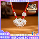 老廟雙頭錦鯉蓮花純銀吊墜項(xiàng)鏈女S925銀防過敏女生生日禮物送女生 【京速|(zhì)禮盒】錦鯉蓮花平安鎖銀