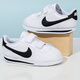 耐克（NIKE）童鞋 夏季新款時(shí)尚運(yùn)動(dòng)鞋嬰童學(xué)步鞋CORTEZ BASIC小童鞋休閑鞋 寶寶鞋/魔術(shù)貼易穿著/白黑 27 10C/16cm