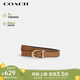 蔻馳（COACH）【品牌直供】男女通用經(jīng)典針扣可剪裁腰帶25MMCF269IMXVP 棕色